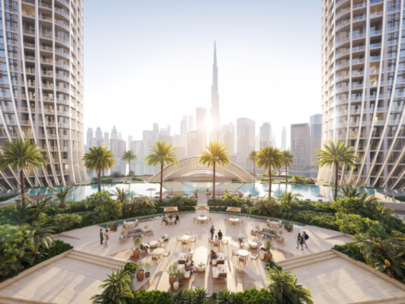 Luxury apartment in Dubai at Binghatti Skyrise building Dubai